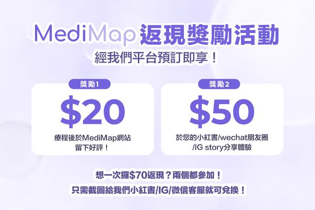 MediMap推出返現獎勵活動!